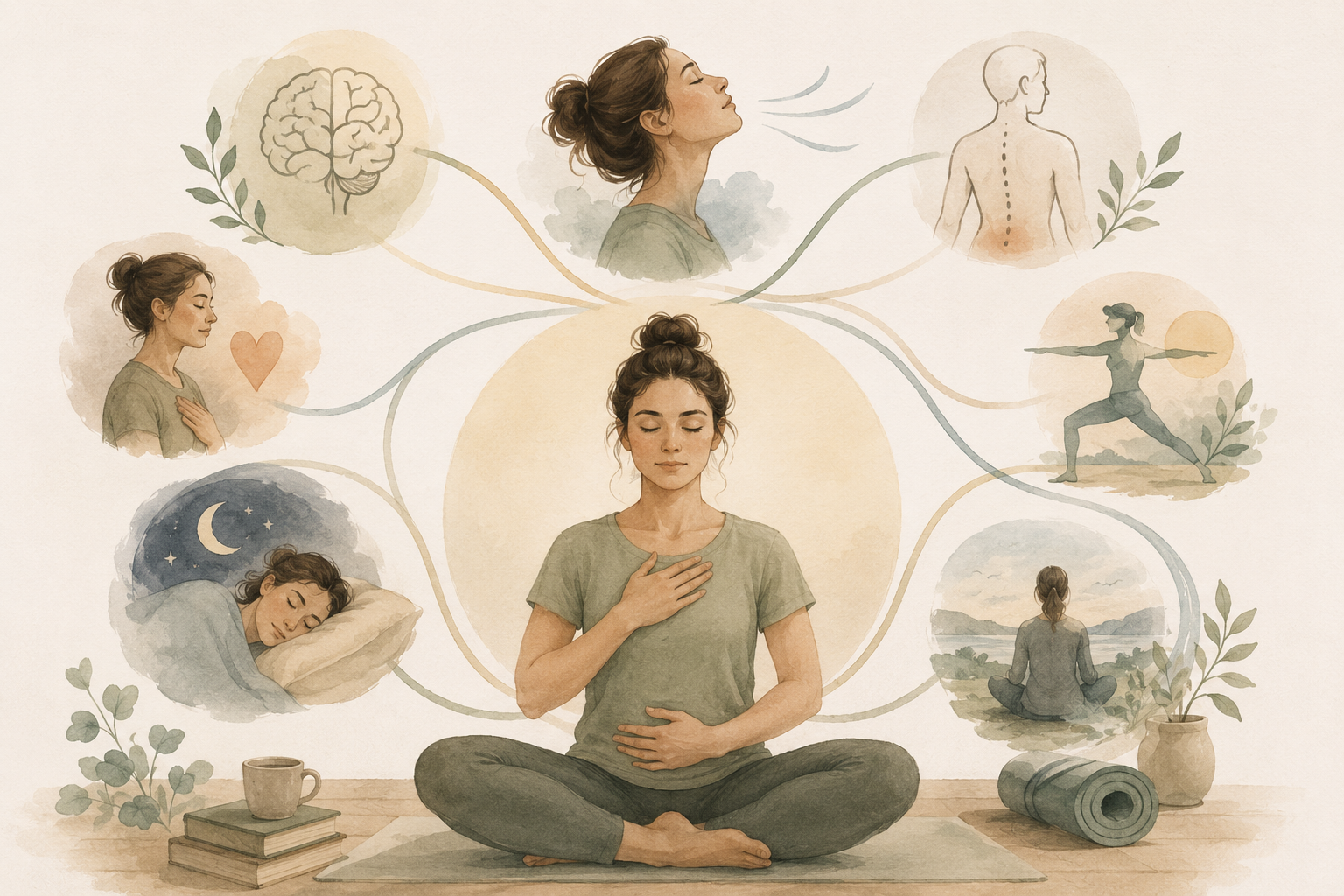 I benefici dello yoga per corpo, respiro e mente